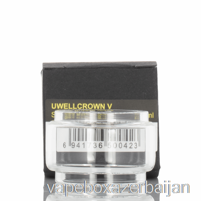 Vape Baku Uwell CROWN 5 V Replacement Glass 5mL Bubble Glass